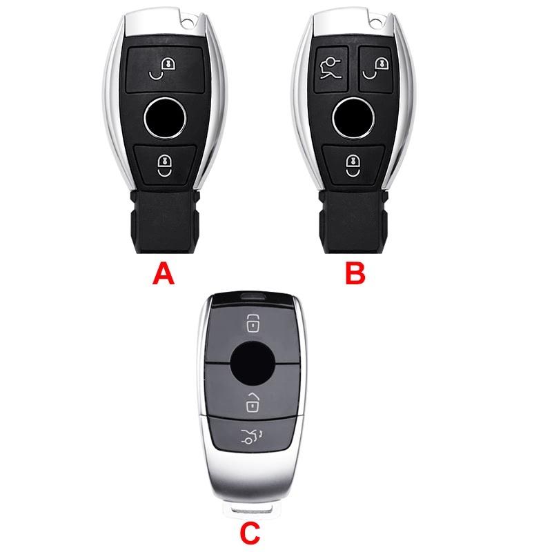 Case Kunci Mobil Bahan Zinc Alloy Untuk Mercedes Benz Gla Glc C180L Glc200 C260L C200L W203 W210 W211 W12 A / C / E / G / S Clk