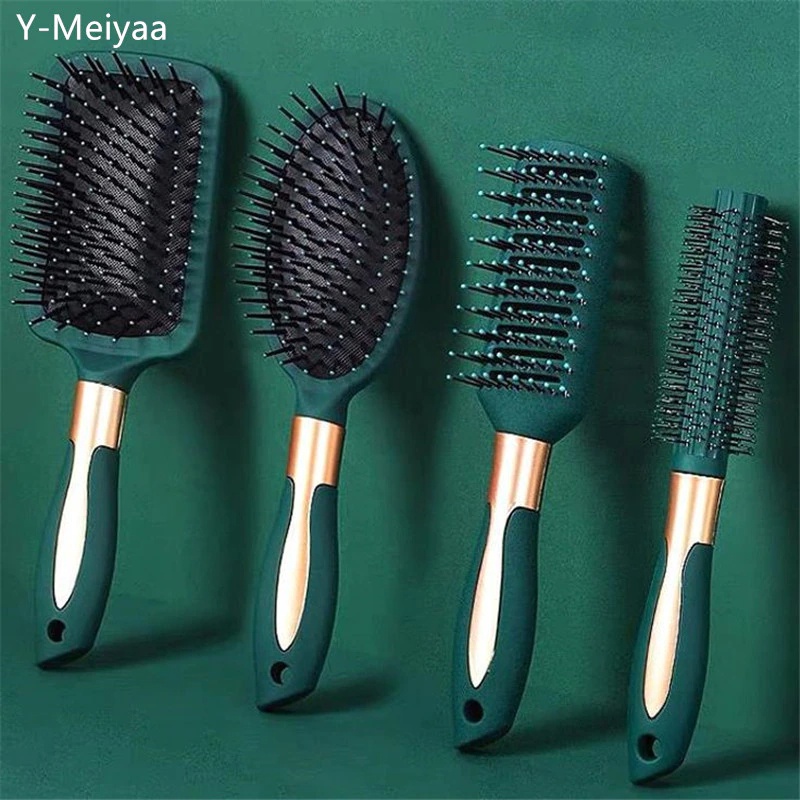 Set Sisir Salon Hairdressing Tools 4 Pcs - S450 - Green