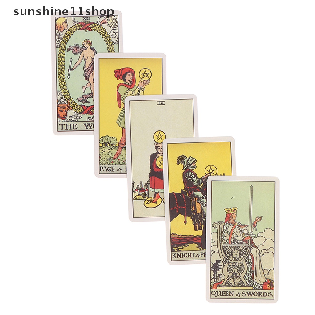 Sho Kartu Tarot 1909 Original 1909 Rider Waite Smith Untuk Ramalan