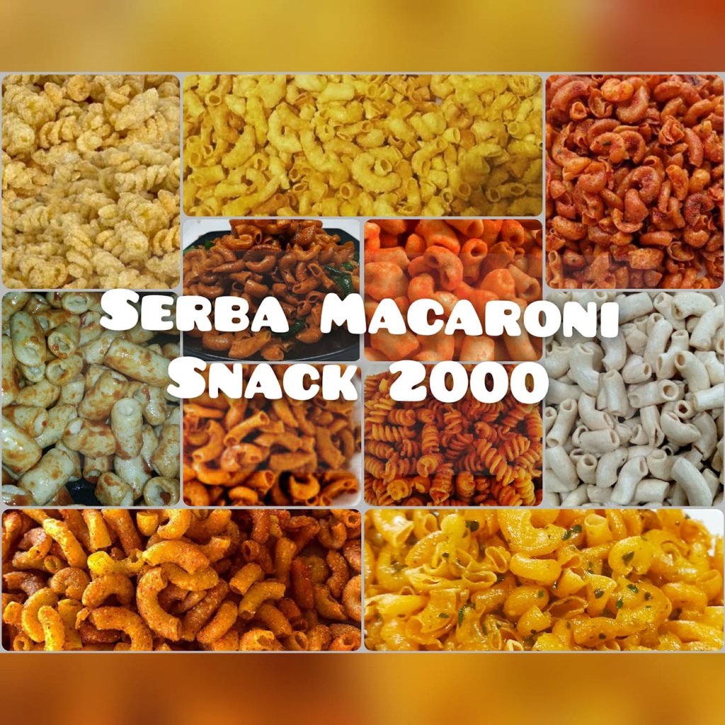 

MAKARONI SERBA 2000 Jajanan Viral Kekinian Serba 2000