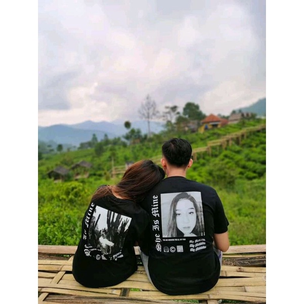 KAOS CUSTOM FOTO AESTHETIC