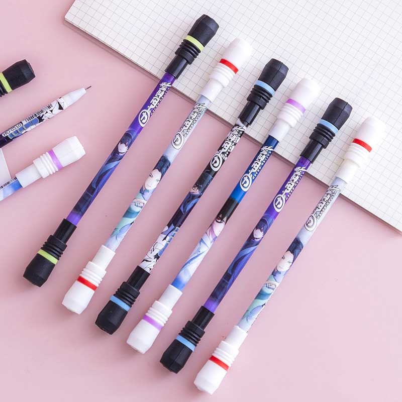 Pulpen Spinning Luminous Anti slip Pereda Stress Untuk Anak / Dewasa