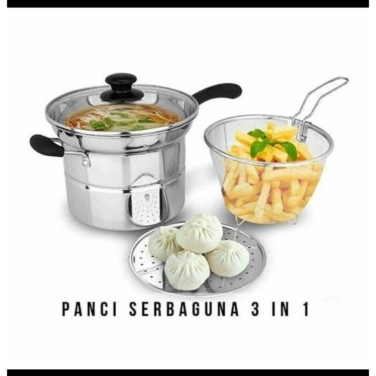 Panci Serbaguna 3 IN 1