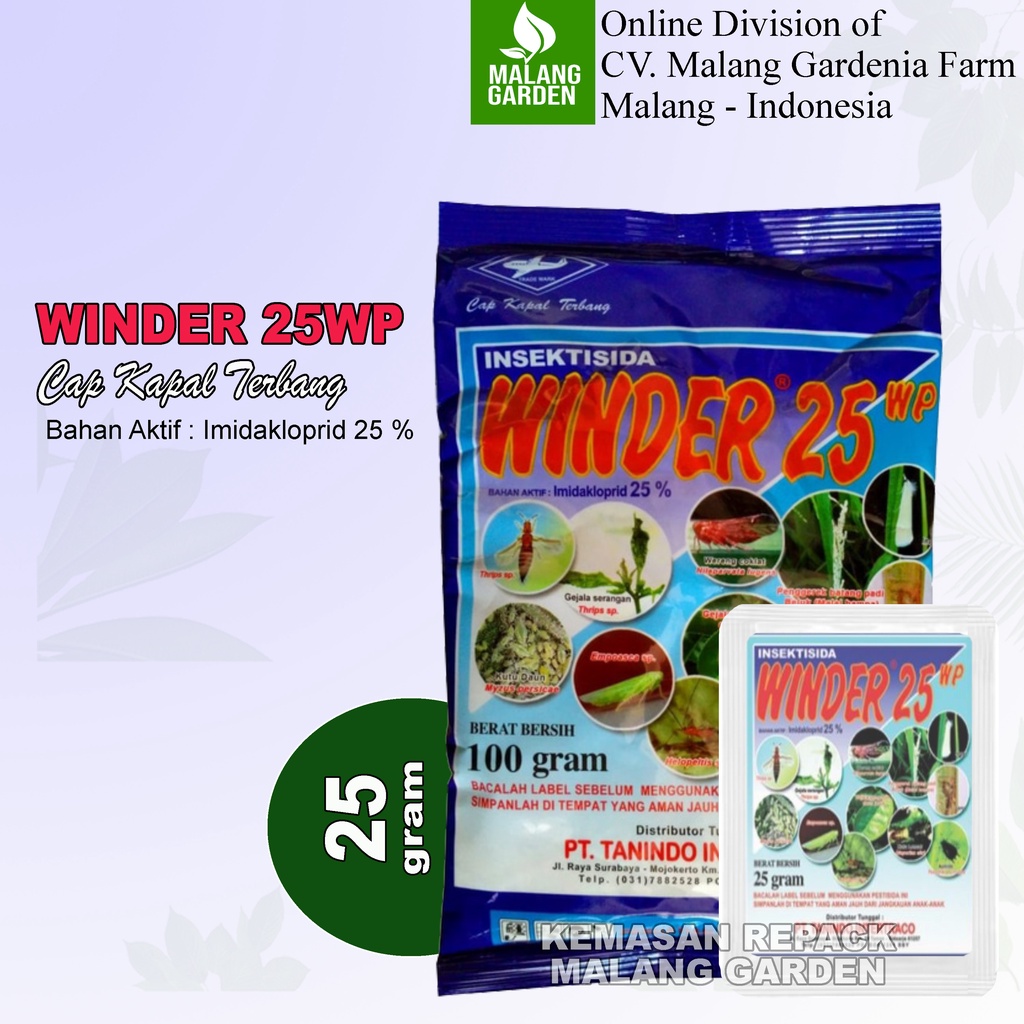 REPACK Insektisida Winder 25WP 25gram | Winder 25gram