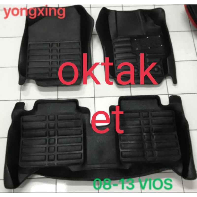 karpet 5D premium toyota Vios 2008-2013 dan Vios 2014-2019