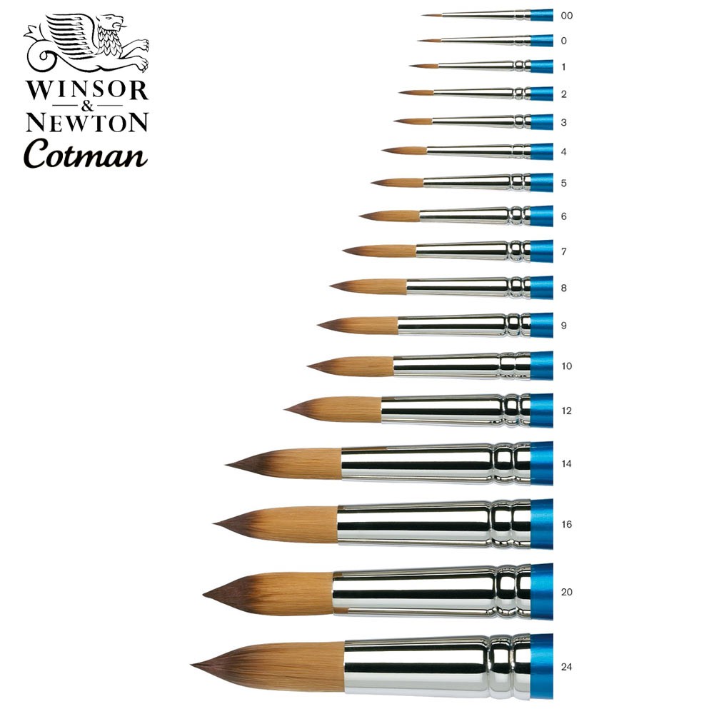 Winsor &amp; Newton - Cotman Brush Series 111 Round