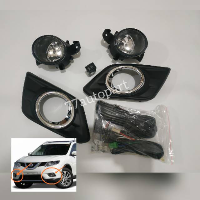 Foglamp lampu kabut xtrail 2014 2017