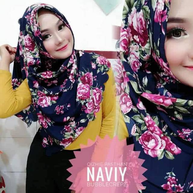 Pasmina instan motif bunga | pastanmotifmurah | pastanbestseller