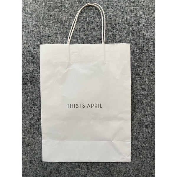 

PAPER BAG THIS IS APRIL