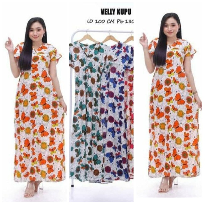 DASTER VELLY KUPU KUPU BUGENVILLE ELMO || DASTER LONGDRES VELLY KUPU || DASTER VELLY BEST SELLER