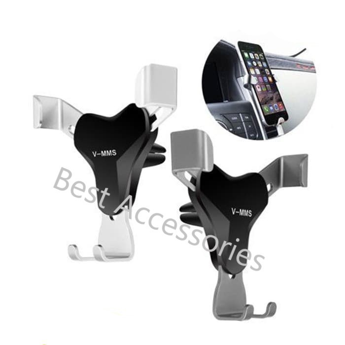 Phone Holder Model V Klip AC Vent GRAVITASI HP O595