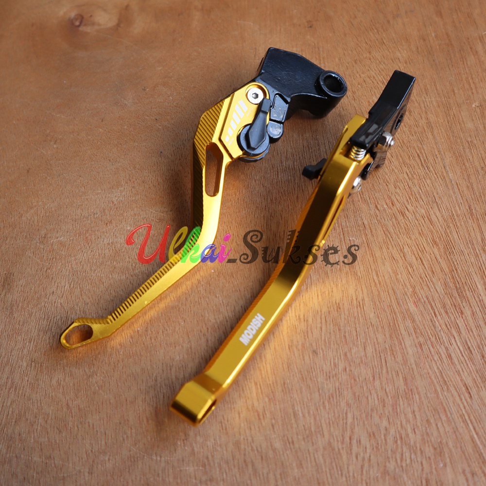 Variasi Aksesoris Motor Handle Rem 1Set Vixion - Handle Brake Kiri Kanan Setelan Full CNC Murah