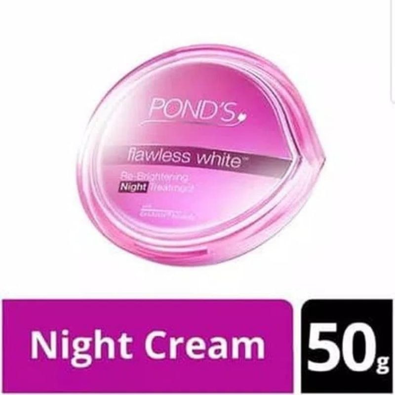 Pond's Flawless White Brightening Night Kream 50 Gr