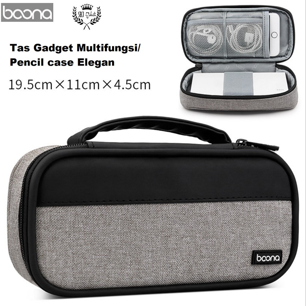 Tempat Pensil Dompet Gadget BAONA E4 Tas gadget multifungsi Kotak Pensil Pencil Case