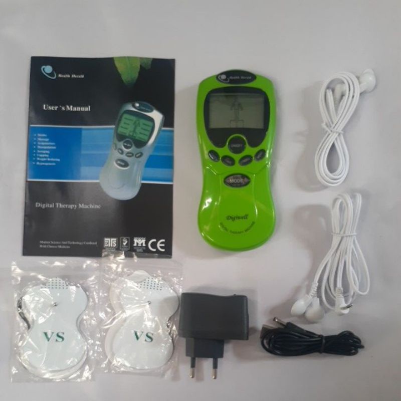 Alat terapi listrik portable menggunakan batrai AAA Digital Therapy Massage Machine Digiwell Mesin T