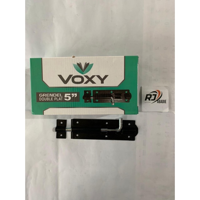 Grendel Bulat Hitam Double Plat Voxy 2