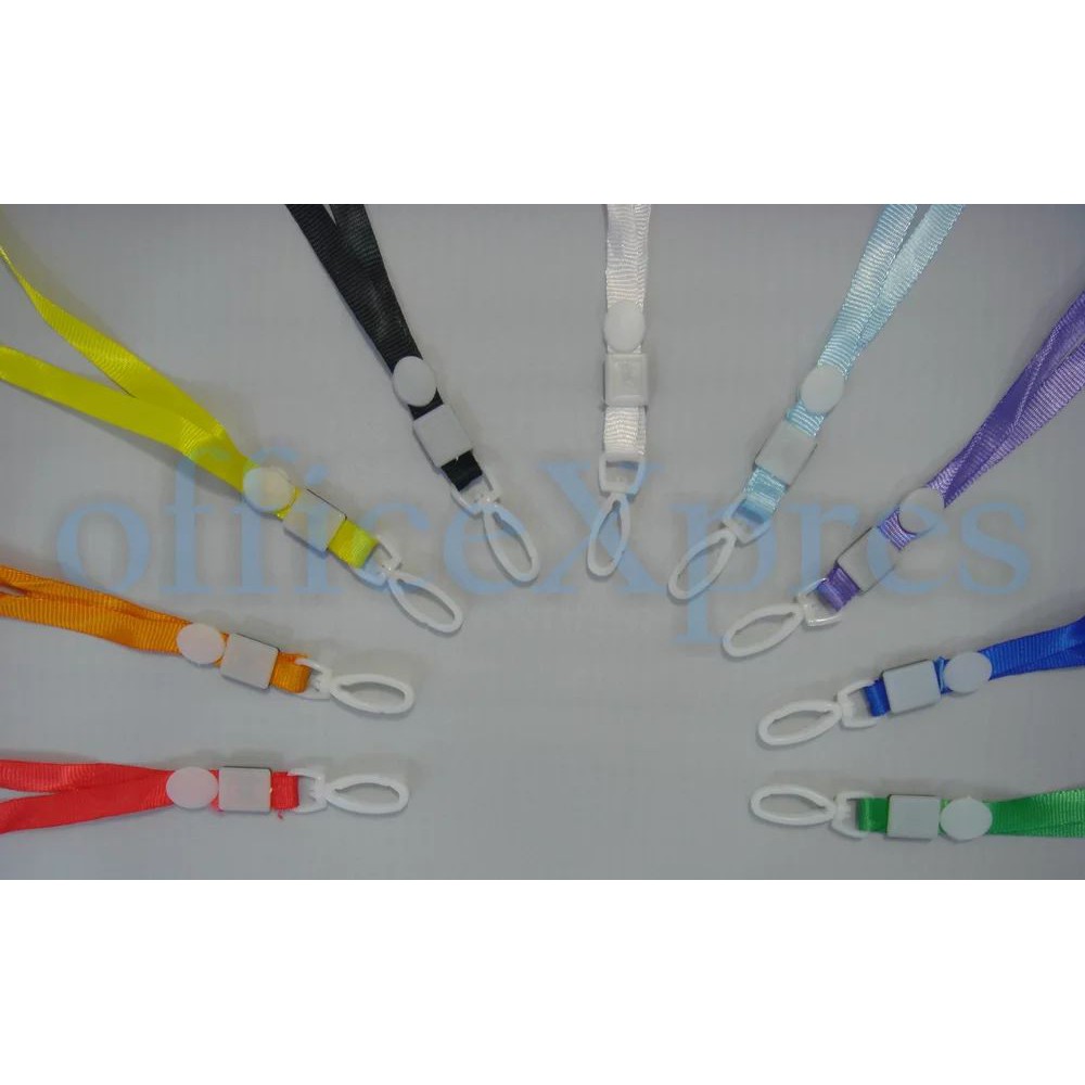 

Termurah Gantungan ID Card / Tali Badge ID Nylon Hook Plastic Spring Terlaris