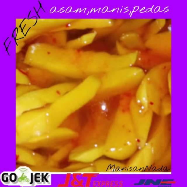

Manisan mangga basah pedas 1000 gram