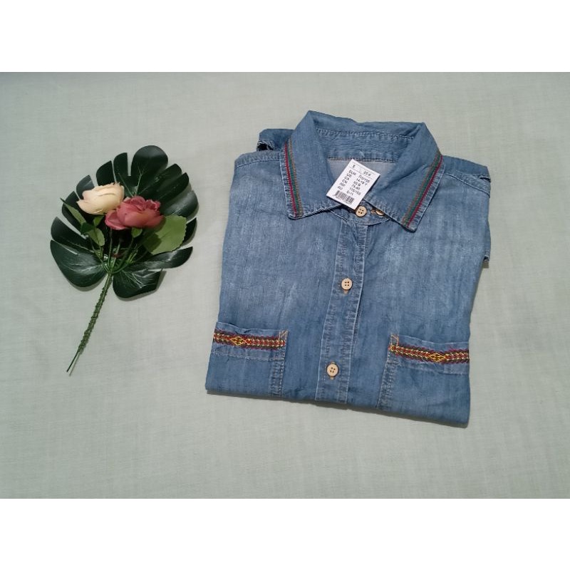 Kemeja Jeans [Sisa Import]