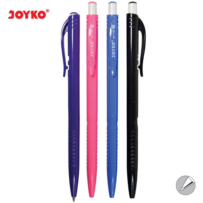 Bolpen Pulpen Pena Joyko BP-142 1.0 mm 1 Box 12 Pcs