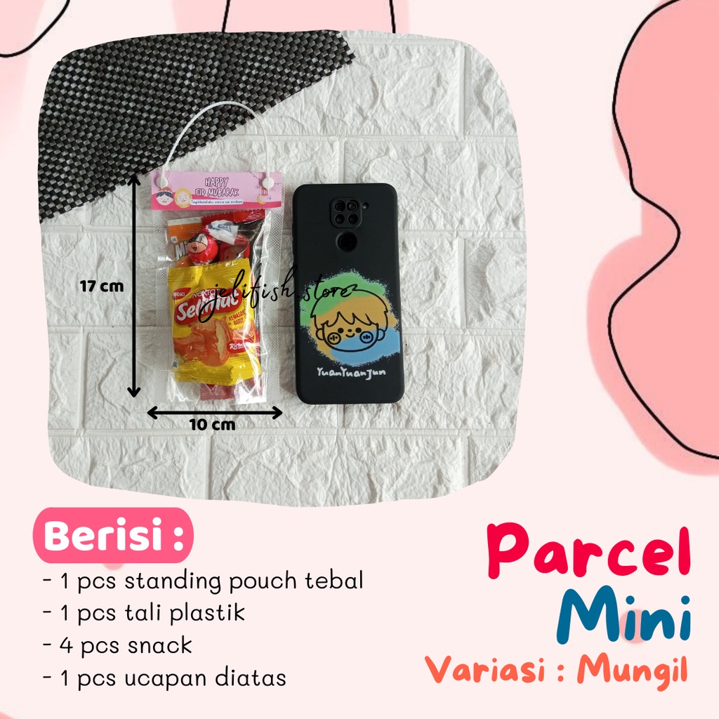 Tas Snack THR Lebaran Plastik Standing Pouch Hampers Idul Fitri Ulang Tahun Anak Souvenir JelifishStore