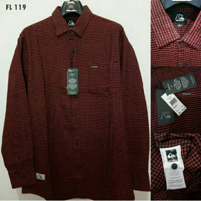 Kemeja Flannel Quicksilver