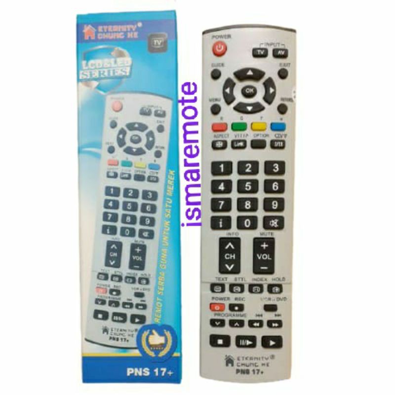 REMOTE REMOT TV PANASONI MULTI LCD LED