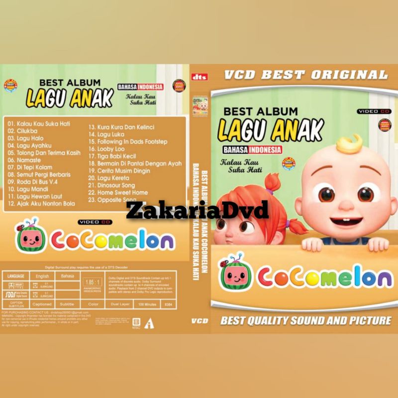 Kaset Lagu Coco Melon