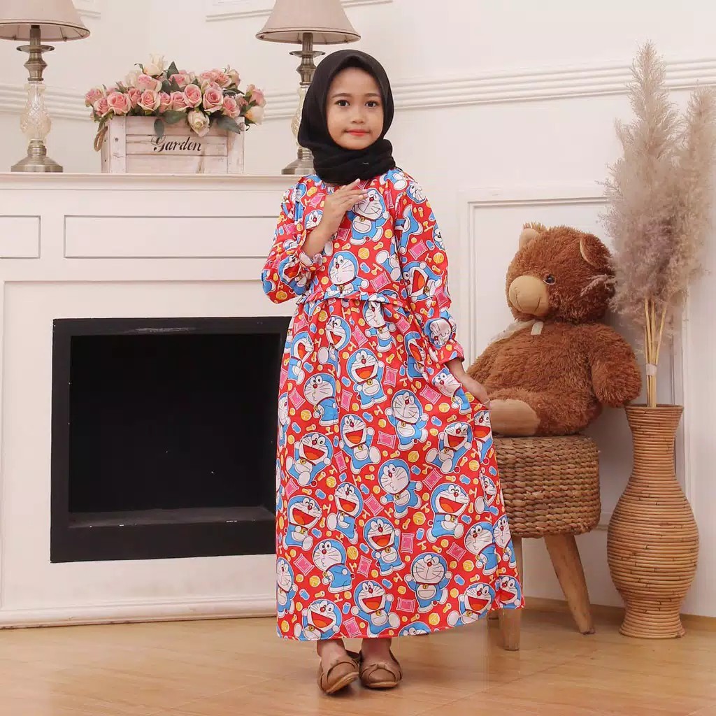 Gamis Anak Karakter Size Tanggung 5-10 Tahun Random Motif