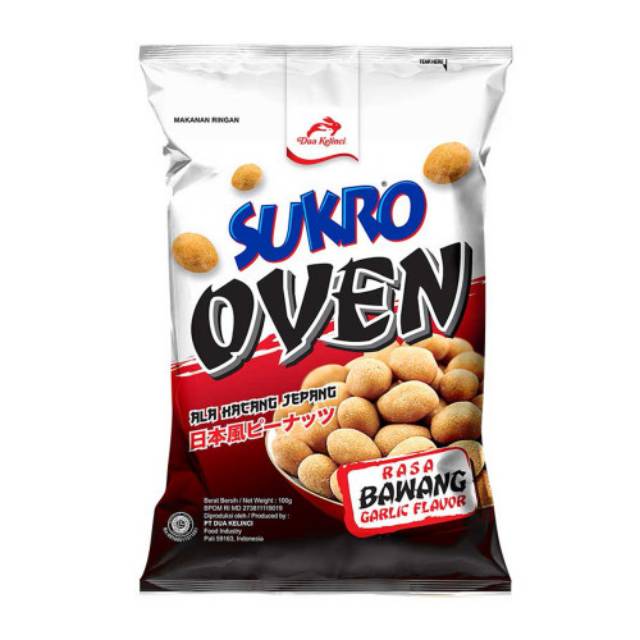 

DUA KELINCI KACANG SUKRO OVEN BAWANG 100 GR