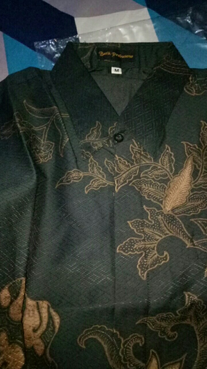 Kemeja Batik Dobby Peksi Pendek