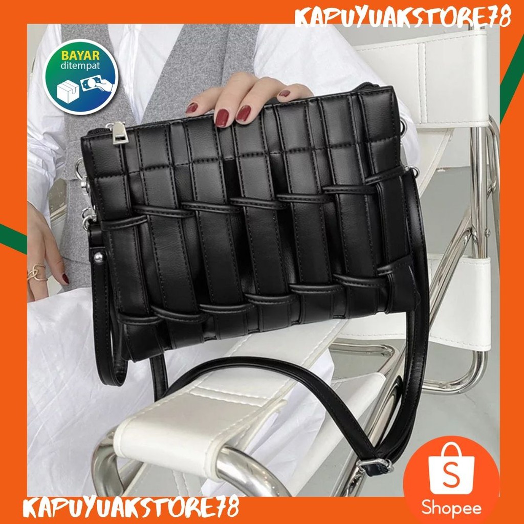 TAS SELEMPANG WANITA LT1736 ELJ5151 SS116 TF3008 TASFASHION10 TAS FASHION IMPORT TAS CANTIK