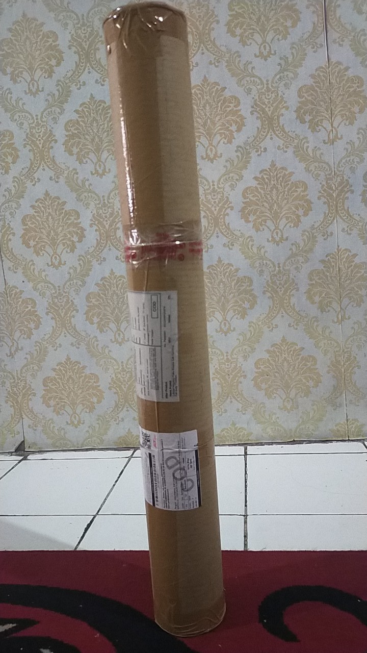 Lukisan Wayang Prabu Kresna Kulit Kambing Full Body 77x55cm