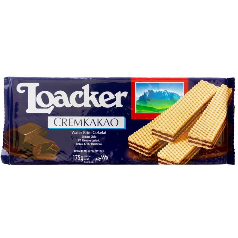 

LOACKER CREAM CACAO WAFER 175GR