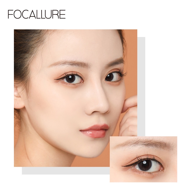 FOCALLURE Waterproof Quick Drying Black Liquid Eyeliner Pencil Eye Makeup