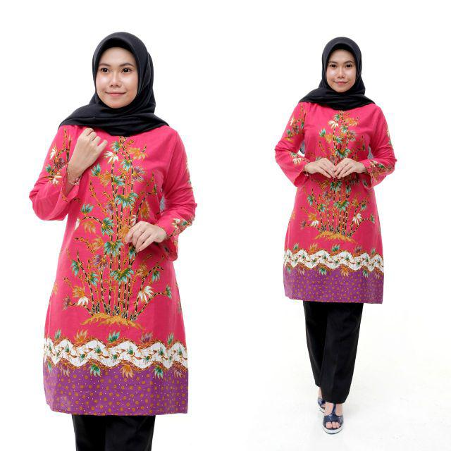 Atasna Batik Wanita Ppbtk07 Modern Batik Cassual Atasanbatik Wanitabatik /atasanwanita