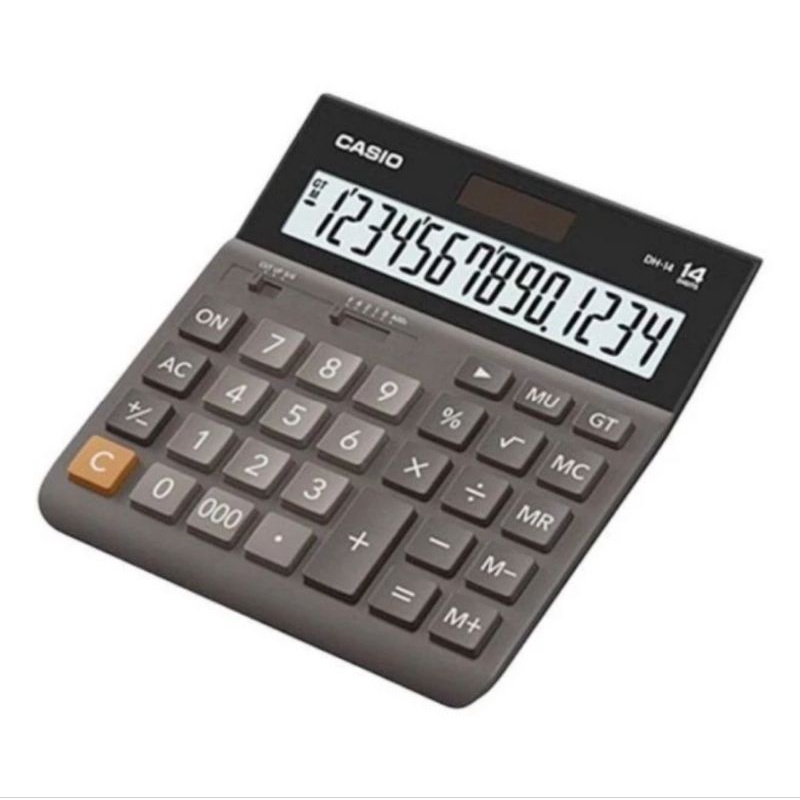 

CASIO WIDE CALCULATOR DH 14 KALKULATOR KEYPAD LEBAR 14 DIGIT