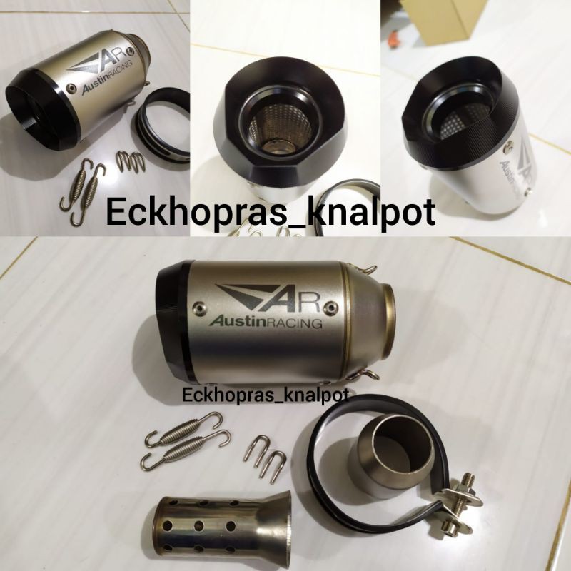 Knalpot Austin racing import R15 MT15 XSR155 GSX150 CBR150 CB150R NINJA250 CBR250RR R25 MT25