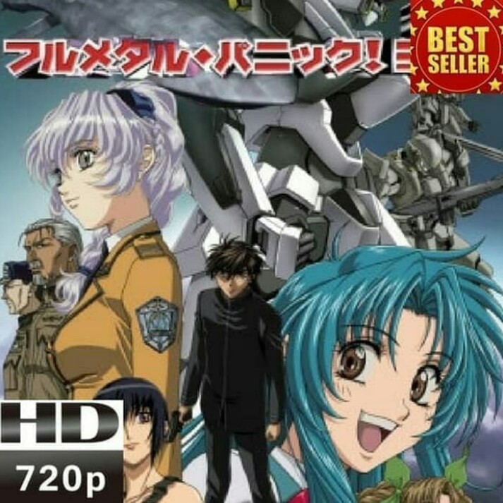 Kaset DVD Folm Anime Full Metal Panic Completed Season