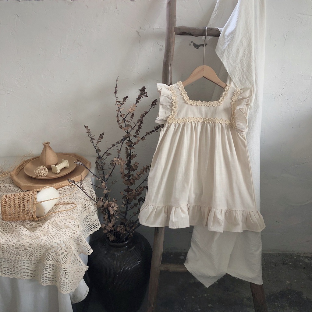 2-6thn | DRESS ANAK KOREA PESTA ELEGAN FORMAL PEREMPUAN MDD MG