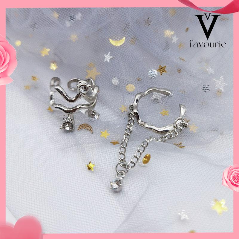 [COD]2pcs Cincin Model Gelombang Tidak Teratur Adjustable Untuk Wanita-FA