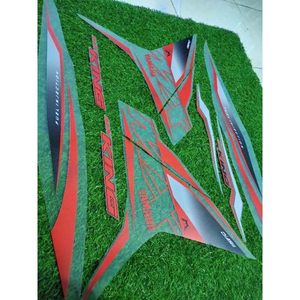 STRIPING TRANSPARAN JUPITER MX KING 150