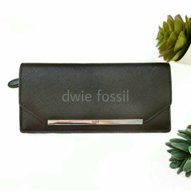 Dompet Tumi Envelope Thin Wallet Black Original