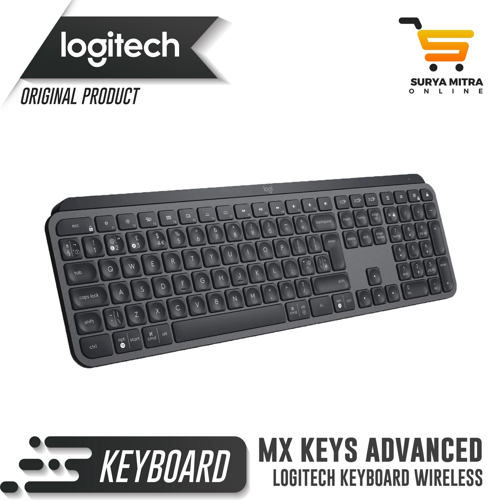 Logitech MX Keys Advanced Wireless illuminated Keyboard