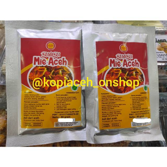 

BUMBU MIE ACEH| ALUBU FOOD 80gr