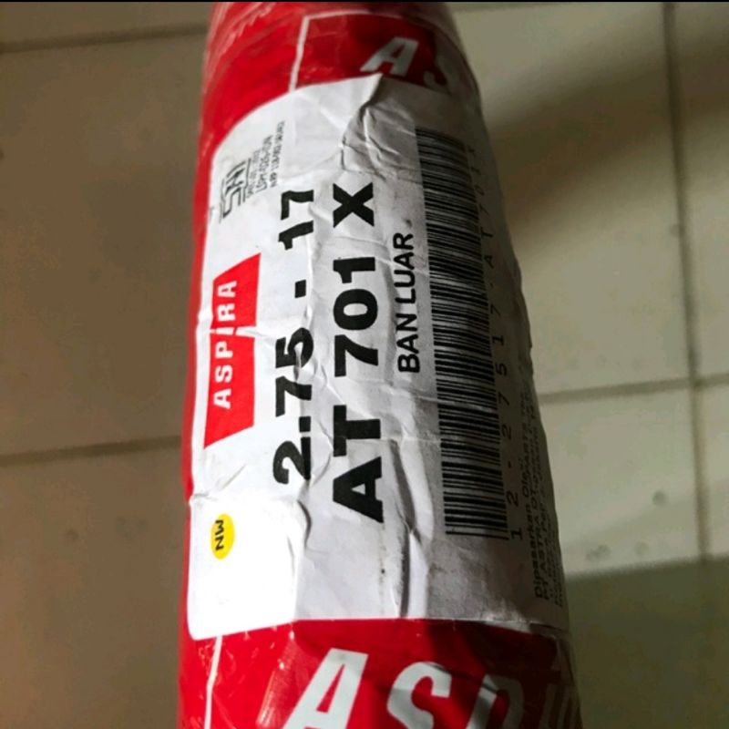 Ban luar Aspira AT 701 X 275-17 Non Tubeless