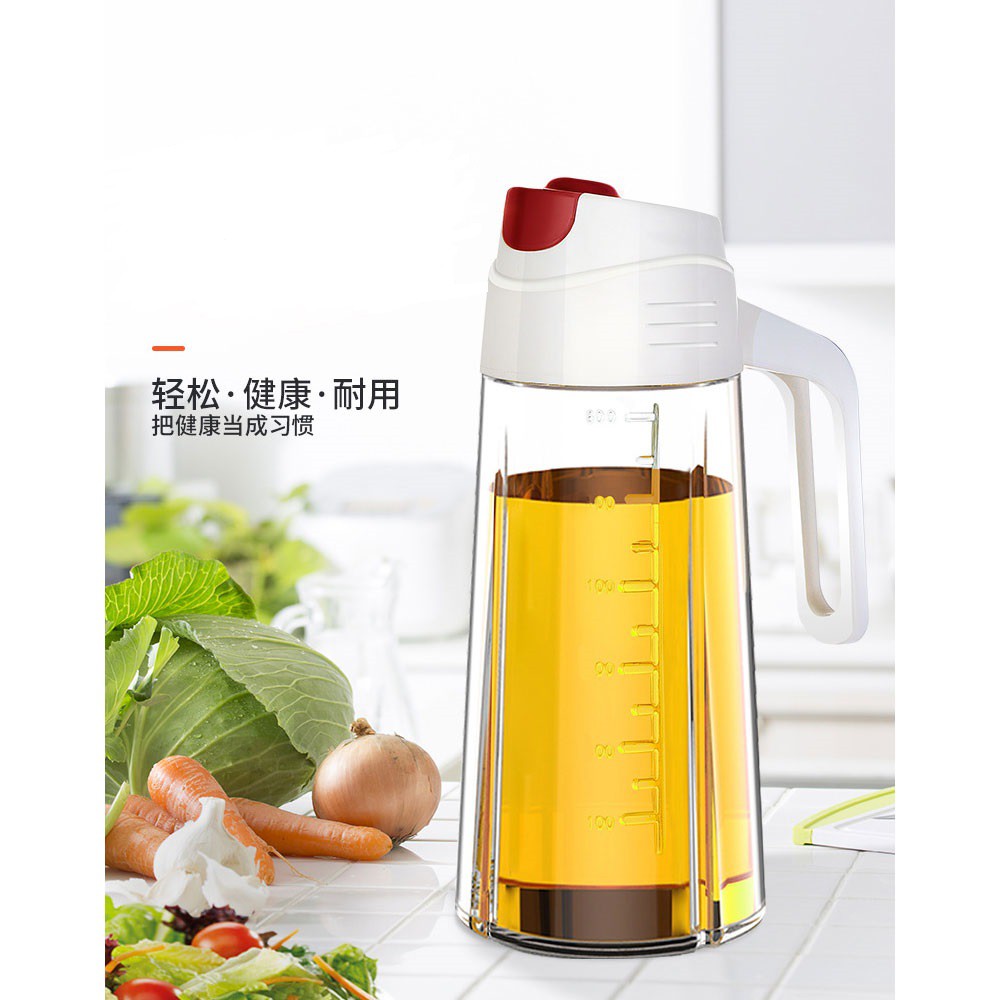 【GOGOMART】Botol Minyak Serbaguna Seasoning Glass Jar 600ml