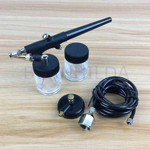 spray gun Mini Airbrush Paint Spray Gun Sandblaster Kit accesoris motor mobil burnhilda