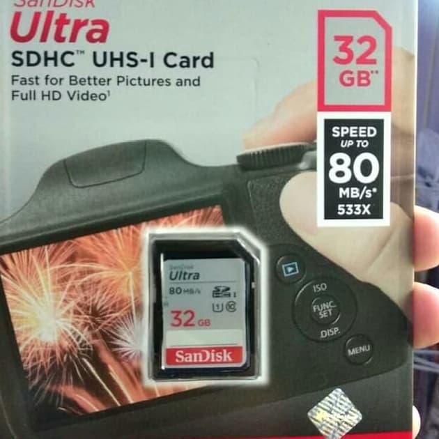 VKI Memory memori card kamera camera 32 sandisk sdhc sd card 32Gb Dslr slr .