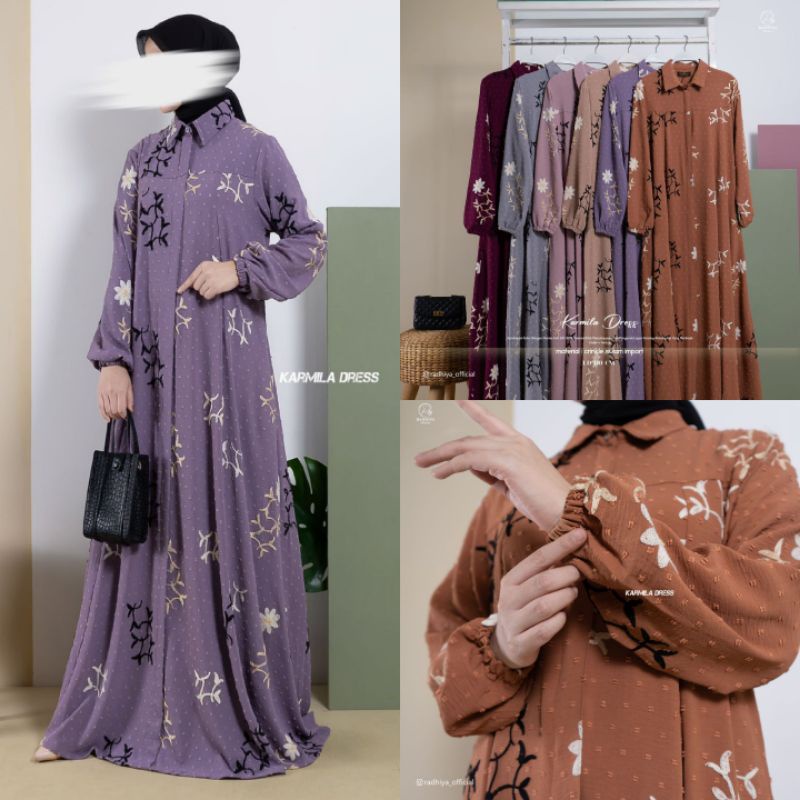 SALE LAST STOCK Gamis RADHIYA Karmila Dress ORIGINAL